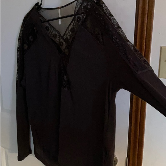 Charcoal long sleeve free people - Picture 5 of 5
